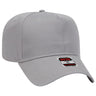 OTTO CAP 5 Panel Mid Profile Baseball Cap OTTO 31-069 Otto Cap 014 - Gray OSFM - Adult