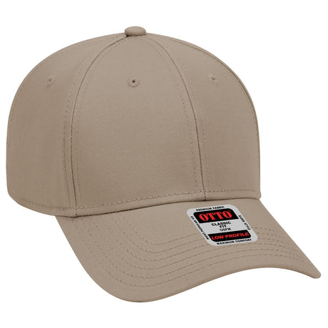 OTTO CAP 6 Panel Low Profile Baseball Cap OTTO 19-768