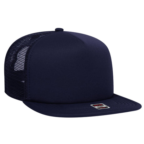OTTO CAP "OTTO SNAP" 5 Panel Mid Profile Mesh Back Trucker Snapback Hat OTTO 164-1190