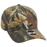 OTTO CAP Camouflage 6 Panel Low Profile Baseball Cap OTTO 78-835