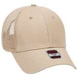 OTTO CAP 6 Panel Low Profile Mesh Back Trucker Hat OTTO 83-942