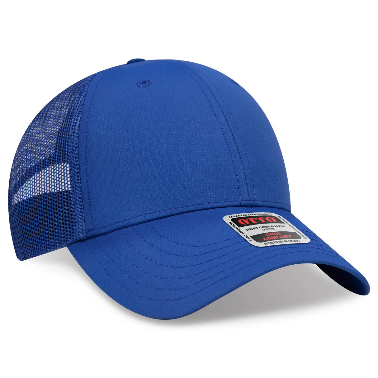 OTTO CAP 6 Panel Low Profile Mesh Back Trucker Hat OTTO 83-3