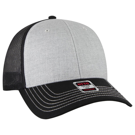 OTTO CAP 6 Panel Low Profile Mesh Back Trucker Hat OTTO 83-1239