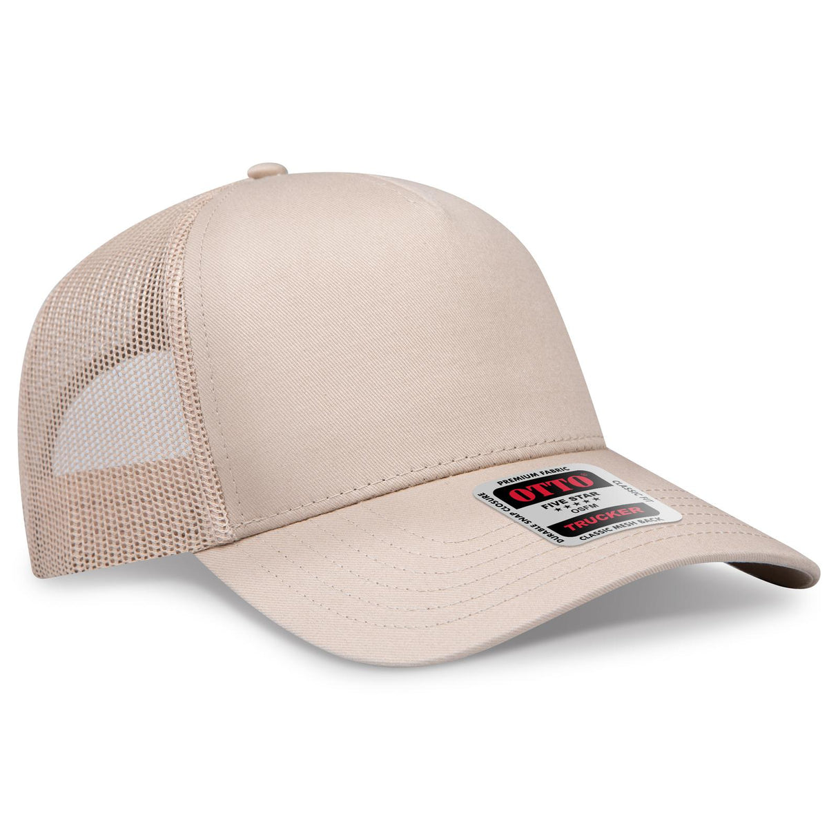 OTTO CAP 5 Panel Low Profile Mesh Back Trucker Hat OTTO 102-664