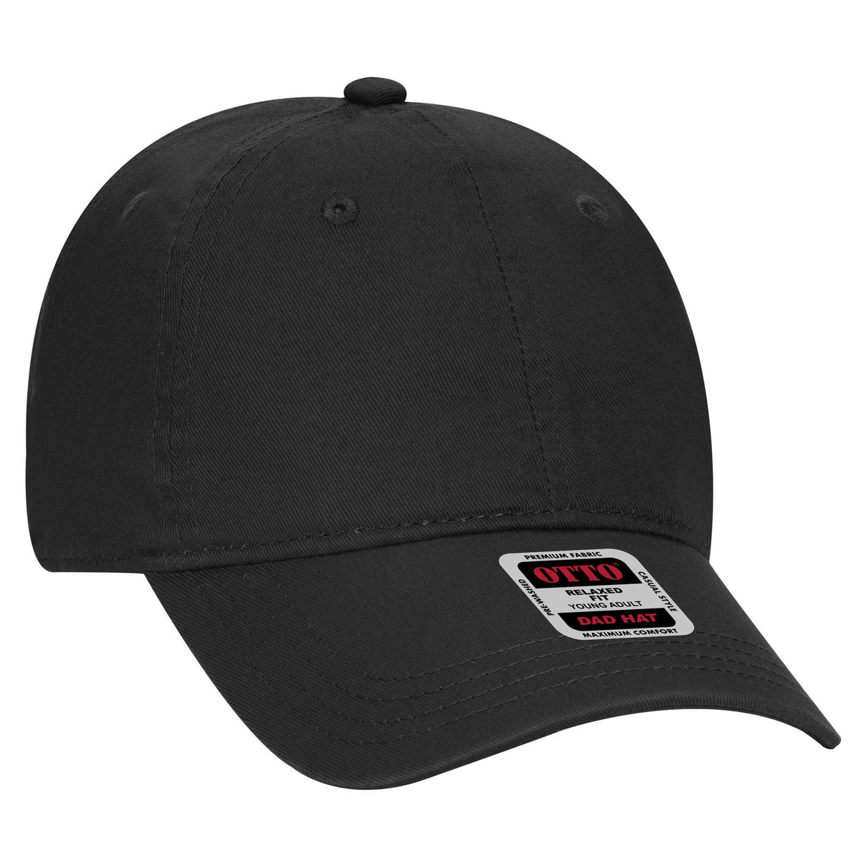 OTTO CAP 6 Panel Low Profile Dad Hat OTTO 18-692
