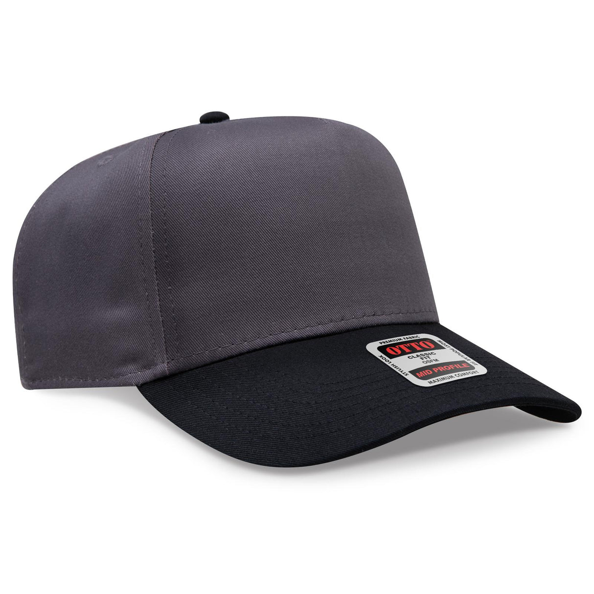 OTTO CAP 5 Panel Mid Profile Baseball Cap OTTO 31-069