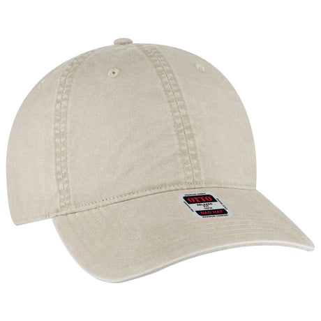 OTTO CAP 6 Panel Low Profile Dad Hat OTTO 18-201