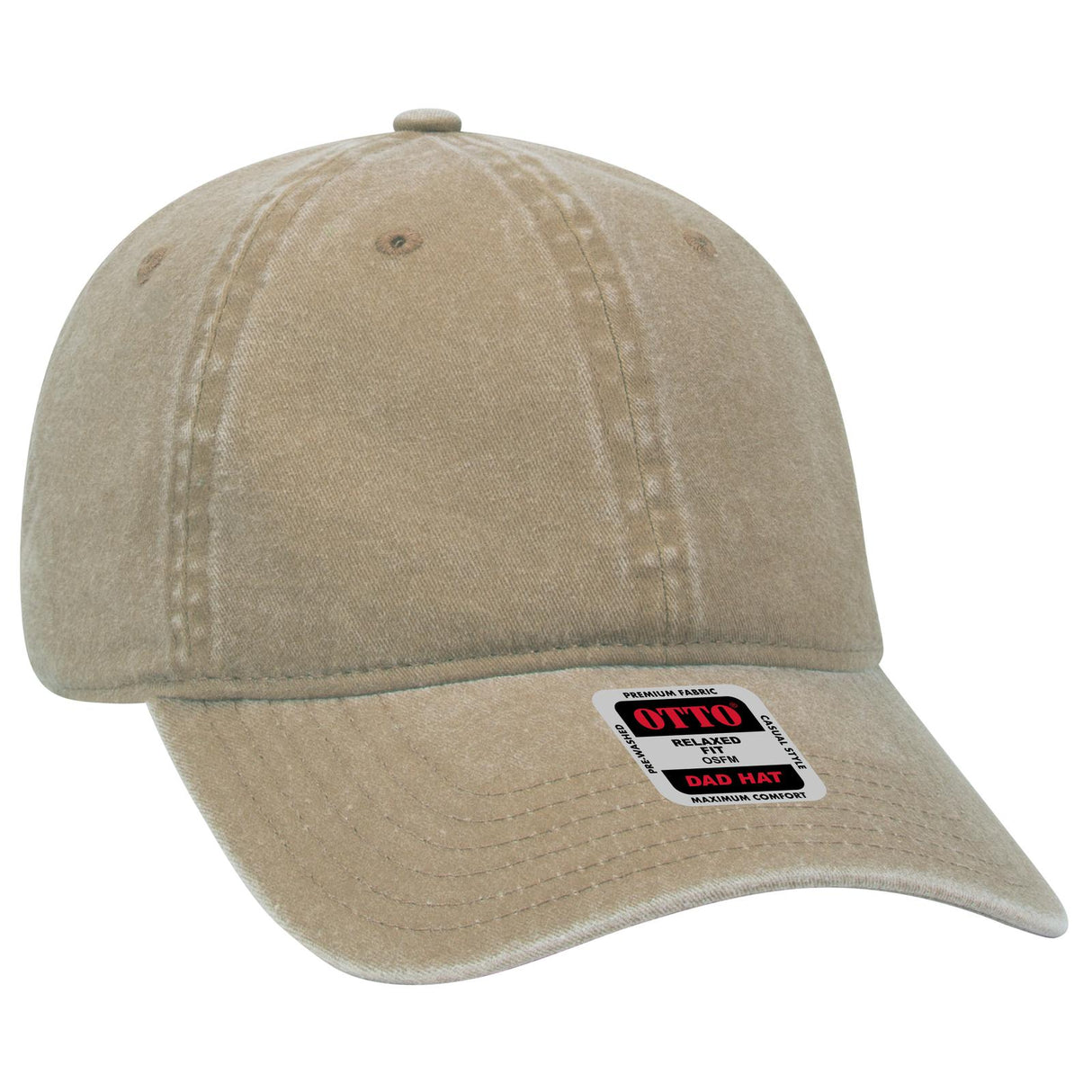 OTTO CAP 6 Panel Low Profile Dad Hat OTTO 18-202
