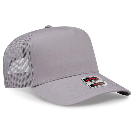 OTTO CAP 5 Panel Mid Profile Mesh Back Trucker Hat OTTO 32-285