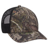 OTTO CAP Mossy Oak Camouflage 6 Panel Low Profile Mesh Back Trucker Hat OTTO 171-1293