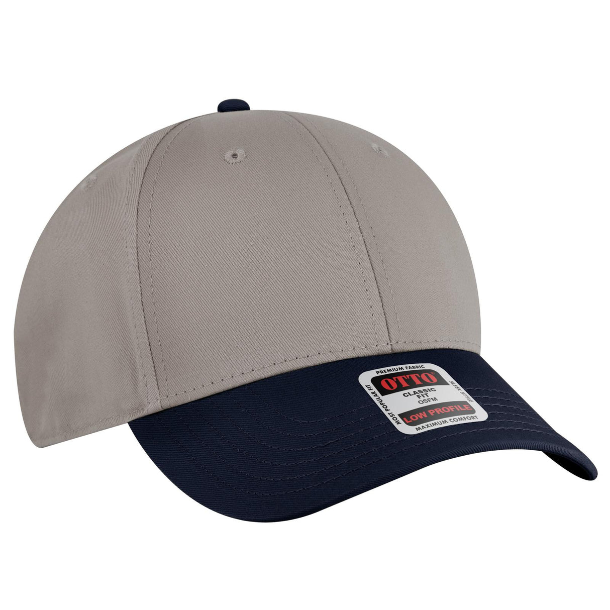 OTTO CAP 6 Panel Low Profile Baseball Cap OTTO 19-536