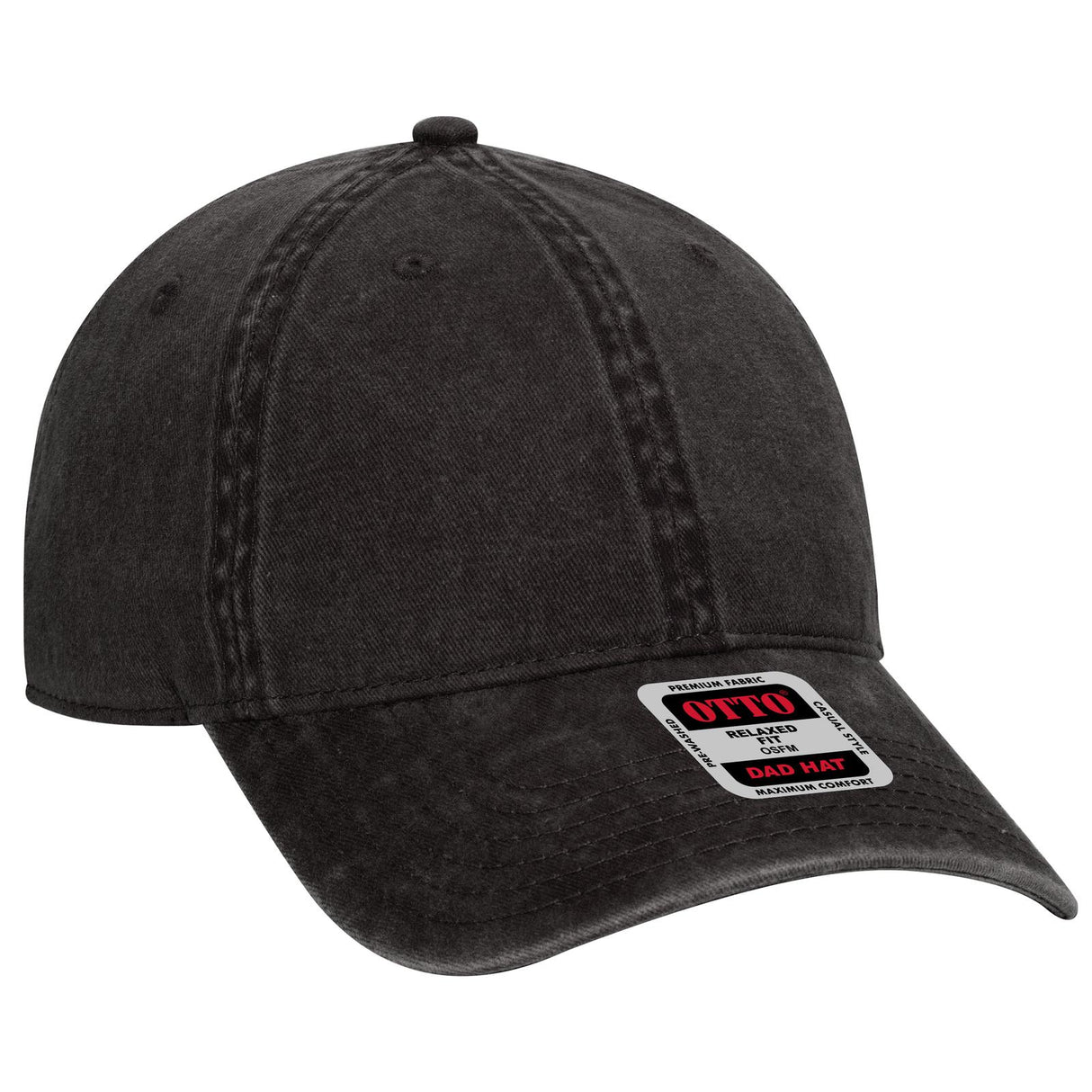 OTTO CAP 6 Panel Low Profile Dad Hat OTTO 18-711