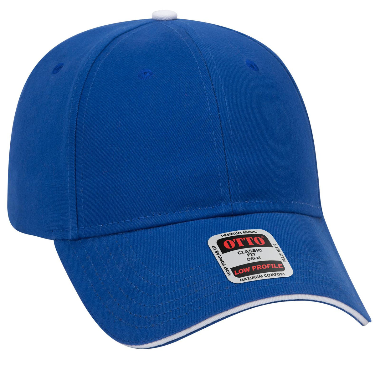 OTTO CAP 6 Panel Low Profile Baseball Cap OTTO 23-430