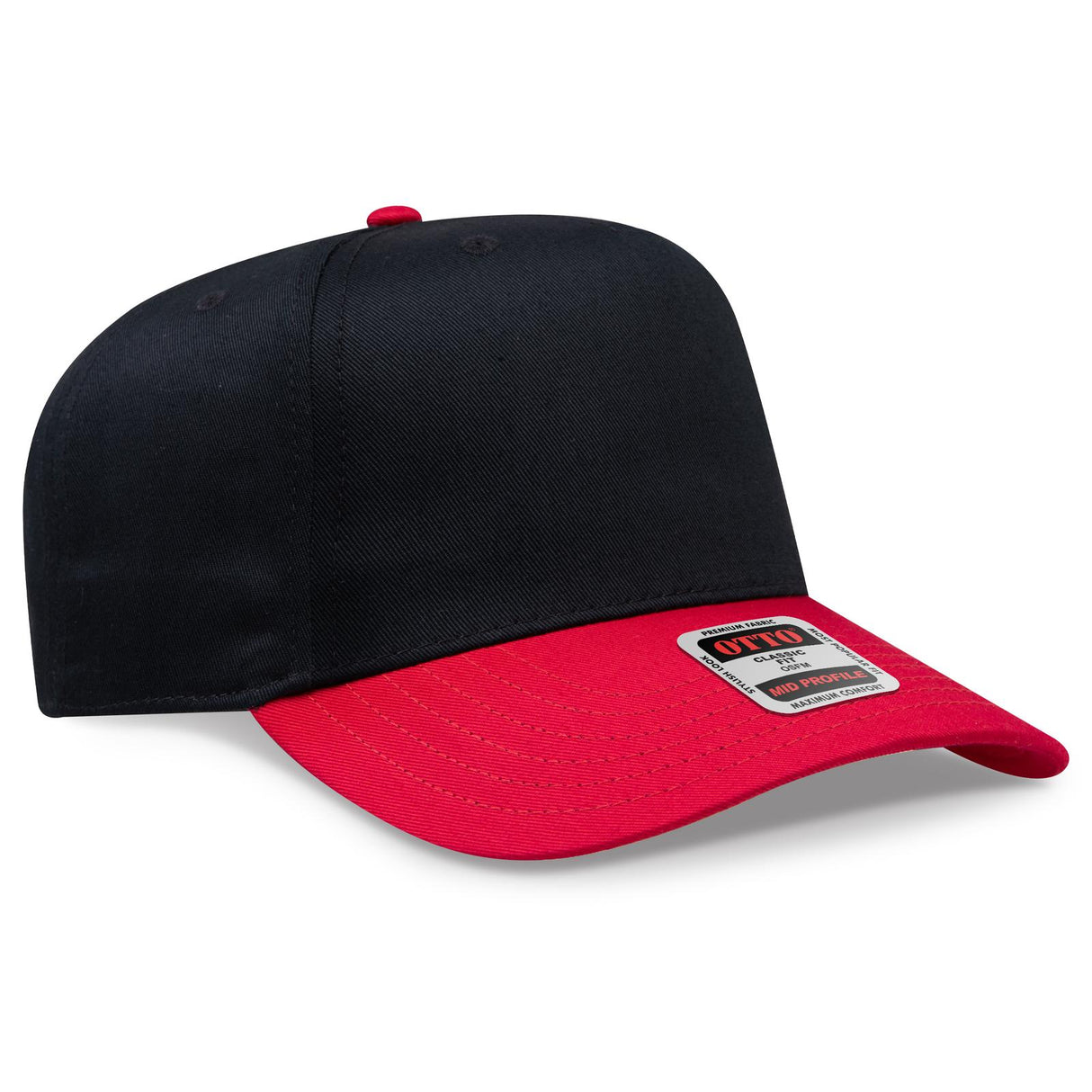 OTTO CAP 5 Panel Mid Profile Baseball Cap OTTO 31-069