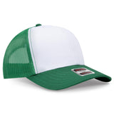 OTTO CAP 6 Panel Mid Profile Mesh Back Trucker Hat OTTO 112-1