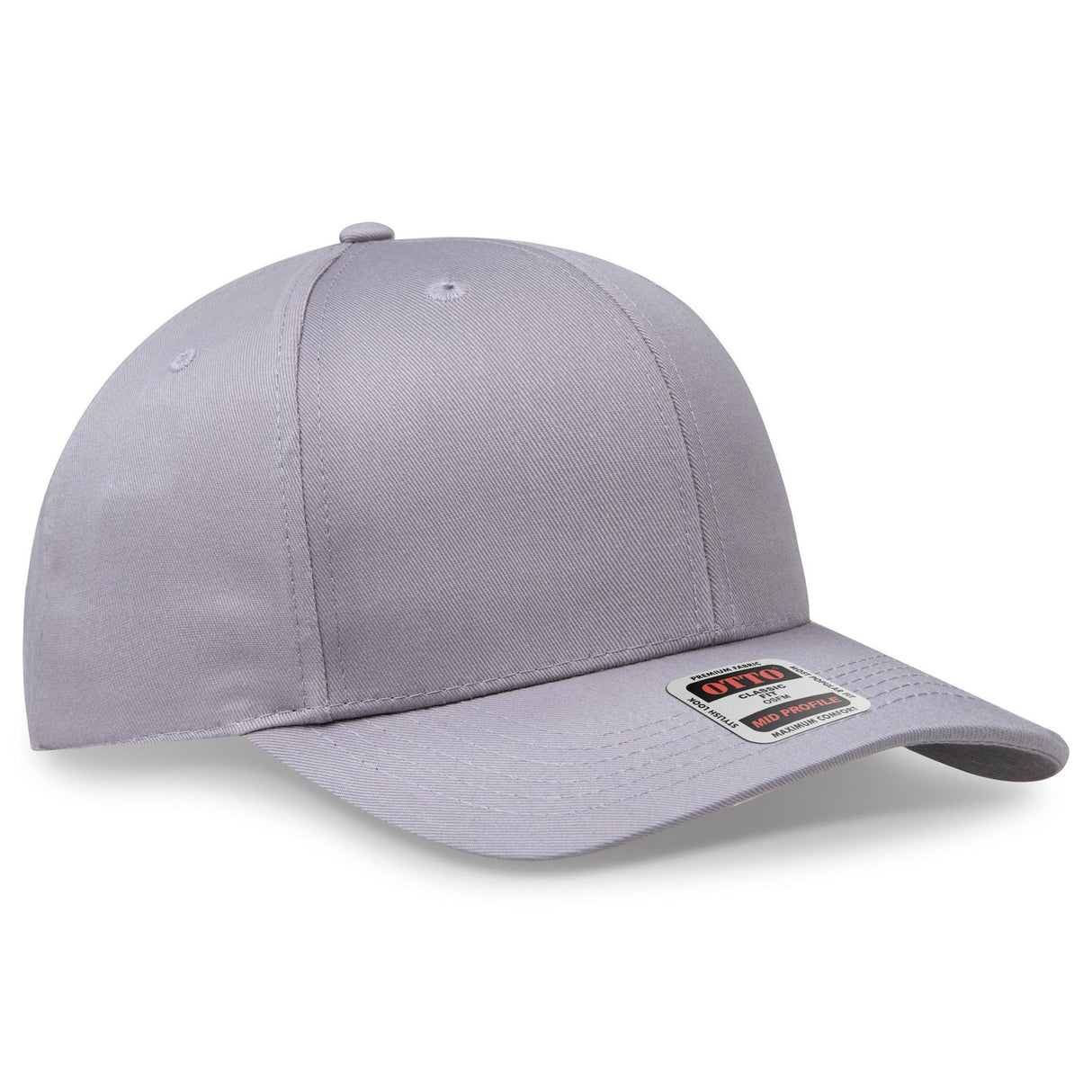 OTTO CAP 6 Panel Mid Profile Baseball Cap OTTO 27-079