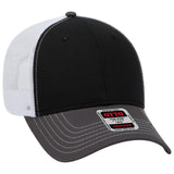 OTTO CAP 6 Panel Low Profile Mesh Back Trucker Hat OTTO 83-1239