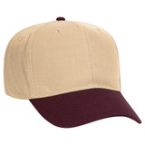 OTTO CAP 6 Panel Mid Profile Baseball Cap OTTO 27-211