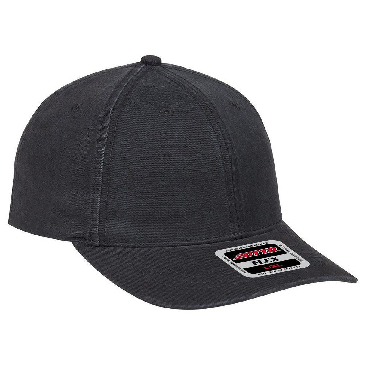 OTTO CAP "OTTO FLEX" Fitted 6 Panel Slim Fit Low Profile Baseball Cap OTTO 94-1195