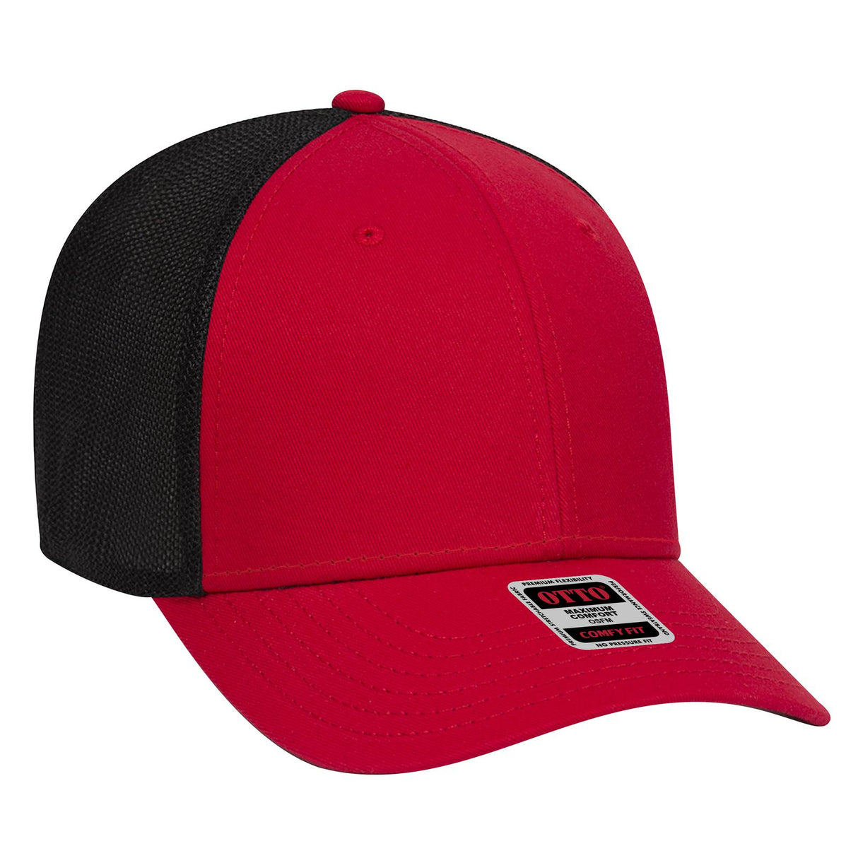 OTTO CAP "OTTO COMFY FIT" 6 Panel Low Profile Mesh Back Trucker Hat OTTO 83-1299