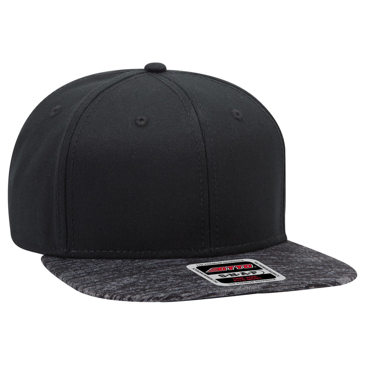OTTO CAP "OTTO SNAP" 6 Panel Mid Profile Snapback Hat OTTO 148-1218