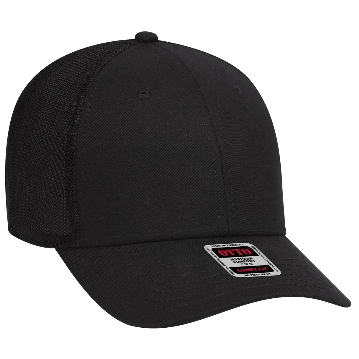 OTTO CAP "OTTO COMFY FIT" 6 Panel Low Profile Mesh Back Trucker Hat OTTO 83-1299