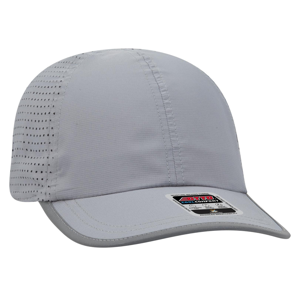 OTTO CAP Reflective 6 Panel Running Cap OTTO 133-1258