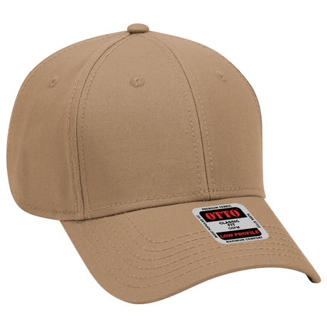 OTTO CAP 6 Panel Low Profile Baseball Cap OTTO 19-768