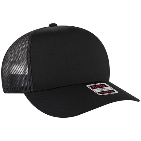 OTTO CAP 5 Panel Mid Profile Mesh Back Trucker Hat OTTO 32-285