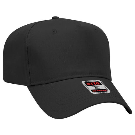 OTTO CAP 5 Panel Mid Profile Baseball Cap OTTO 31-069