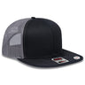 OTTO CAP "OTTO SNAP" 6 Panel Pro Style Mesh Back Trucker Snapback Hat OTTO 141-1070