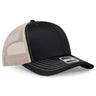 OTTO CAP 6 Panel Mid Profile Mesh Back Trucker Hat OTTO 112-1