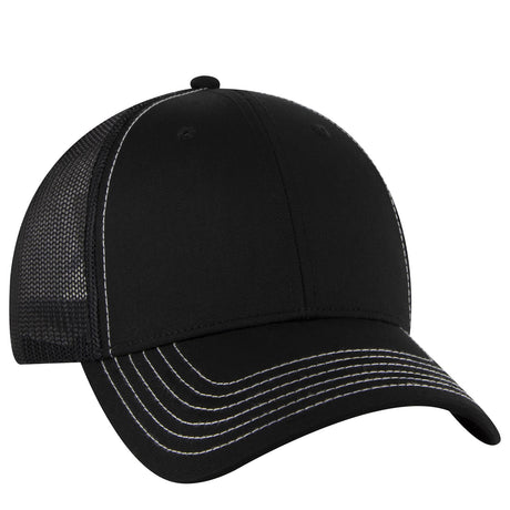 OTTO CAP 6 Panel Low Profile Mesh Back Trucker Hat OTTO 83-1239