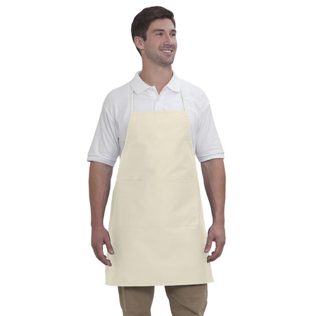 OTTO 2 Pocket Full Length Adjustable Bib Apron OTTO 803-401