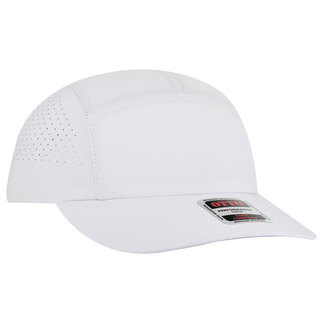 OTTO CAP 5 Panel Running Hat w/ Elastic Soft Visor OTTO 133-1