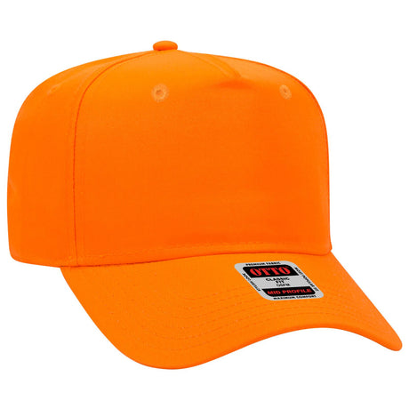 OTTO CAP 5 Panel Mid Profile Baseball Cap OTTO 31-069