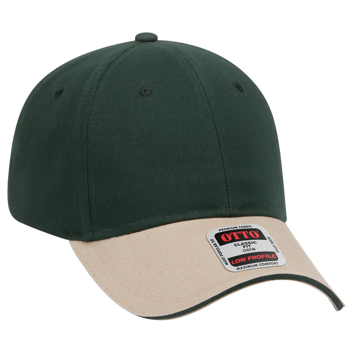 OTTO CAP 6 Panel Low Profile Baseball Cap OTTO 23-430