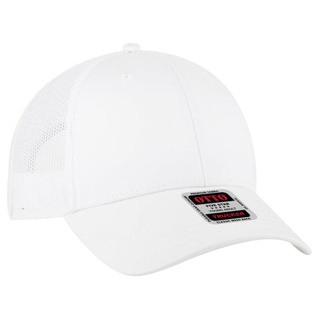 OTTO CAP 6 Panel Low Profile Mesh Back Trucker Hat OTTO 83-473