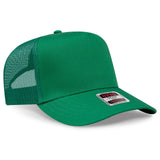 OTTO CAP 5 Panel Mid Profile Mesh Back Trucker Hat OTTO 32-285