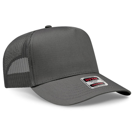 OTTO CAP 5 Panel Mid Profile Mesh Back Trucker Hat OTTO 32-285