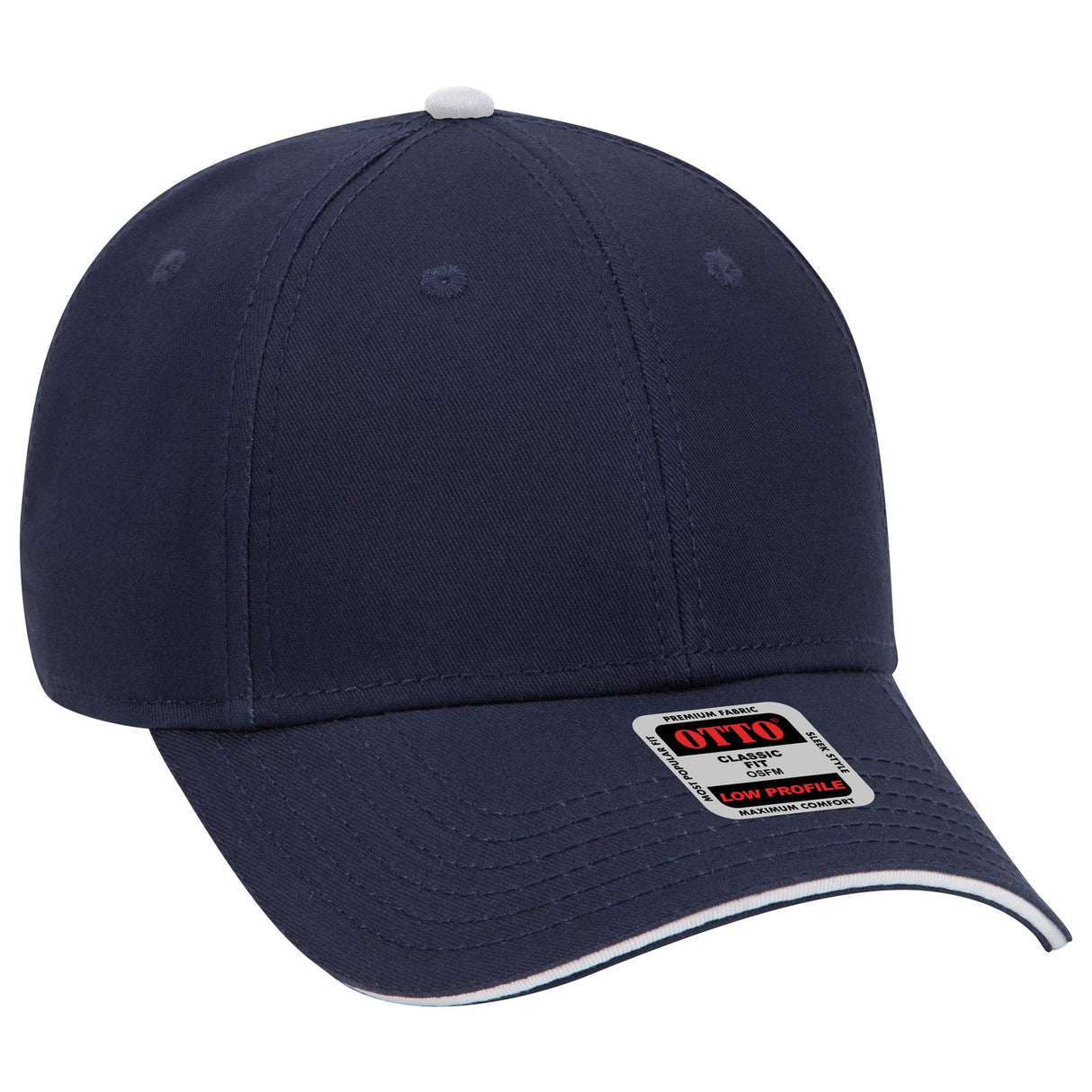 OTTO CAP 6 Panel Low Profile Baseball Cap OTTO 23-766