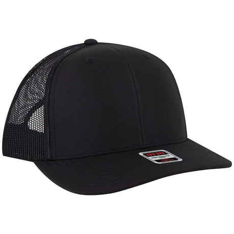 OTTO CAP 6 Panel Mid Profile Mesh Back Trucker Hat OTTO 112-3