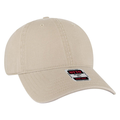 OTTO CAP 6 Panel Low Profile Dad Hat OTTO 18-1322