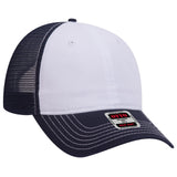 OTTO CAP 6 Panel Low Profile Mesh Back Trucker Dad Hat OTTO 121-858
