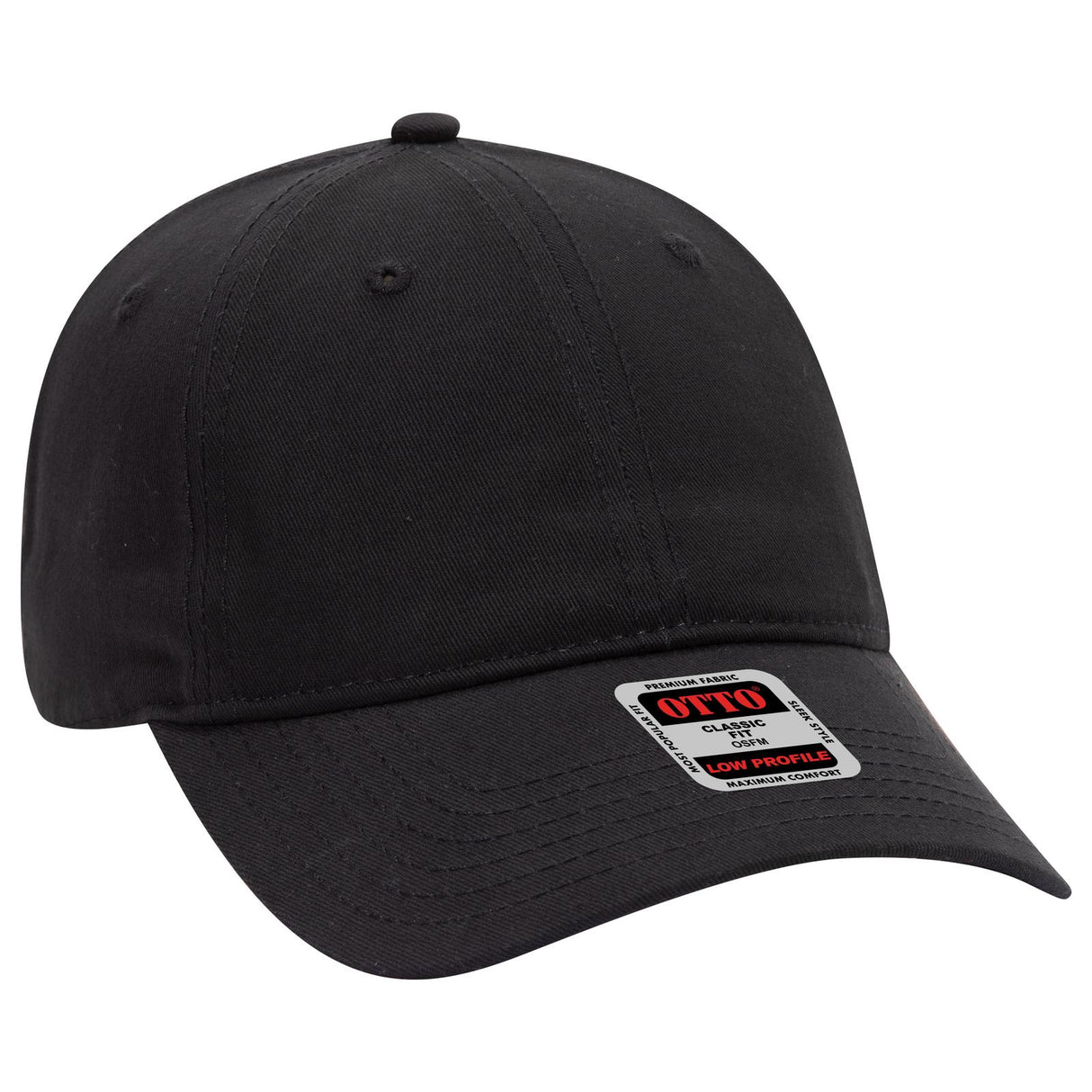 OTTO CAP 6 Panel Low Profile Baseball Cap OTTO 18-864