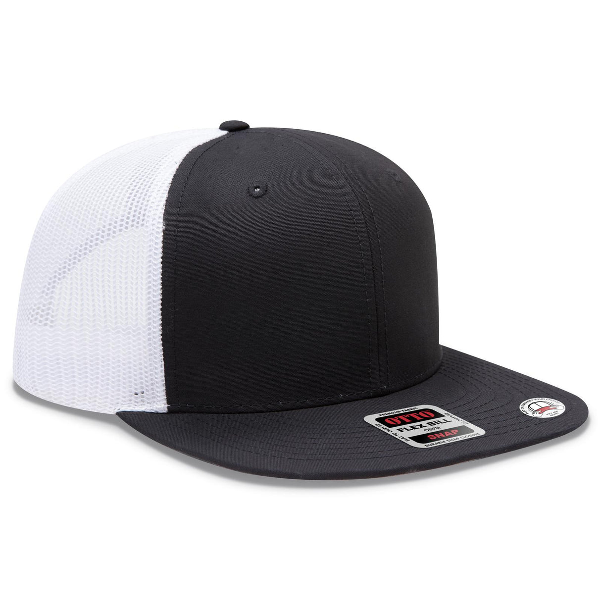 OTTO CAP "OTTO SNAP" 6 Panel Pro Style Mesh Back Trucker Snapback Hat OTTO 141-1070