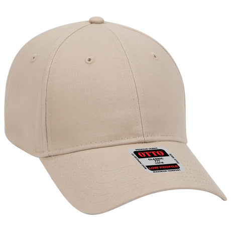 OTTO CAP 6 Panel Low Profile Baseball Cap OTTO 19-503