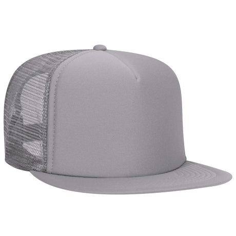 OTTO CAP "OTTO SNAP" 5 Panel High Crown Mesh Back Trucker Snapback Hat OTTO 132-1037