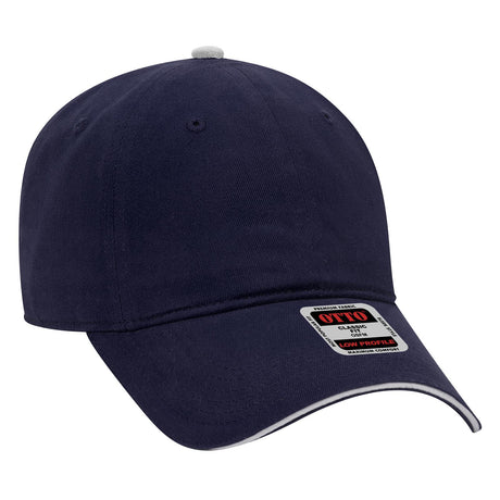 OTTO CAP 6 Panel Low Profile Baseball Cap OTTO 22-688