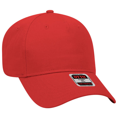 OTTO CAP 5 Panel Low Profile Baseball Cap OTTO 99-598